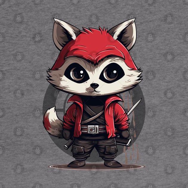 Prowling Red Panda Ninjas by NinjAnimals HQ